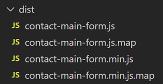 build output